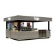 Shopping mall coffee kiosk with top | solid wood cafe stand for sale