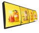 Fast Restaurant Bar Hanging LED Billboards Bubble Tea shop Light Box