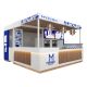  Greek‑island Style Frozen Yogurt Kiosk Design for Sale