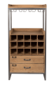 New Custom Wine Showcase Beverage Home Display Furniture Wine Display Counter For Sale