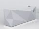 high quality irregular reception desk for office reception desk beauty salon 