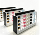 Modern White Cosmetic Display Cabinet with LED Lighting for Retail Store