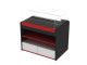Glass display counter