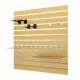 slat wall display showcase