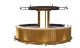 Restaurant bar counter