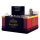 2m by 2m churros display kiosk popcorn counter design used in mall 