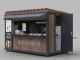 New designed outdoor food kiosk wooden cafe booth with factory price 