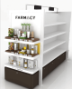 New Cosmetic Gondola Display Shelf