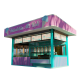 Cute Ice Cream Roll Outdoor Kiosk Fancy Food Outdoor Booth