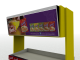 High End Noodle Food Cart Retail Fast Food Floor Standing Furniture