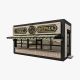 4m by 2.2m street fast food booth outdoor use snack shop for sale