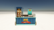 Cute Potato Food Cart Mall Center Potato Display Kiosk Custom Potato Counter Design