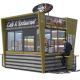 Coffee Hamburg Outdoor Kiosk 