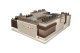 Perfume Wooden Kiosk Retail Fragrance Perfume Mall Booth Design Perfume Display