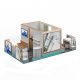 High-end Cosmetic Display Counter | Skin Care Products Kiosk With SPA Room