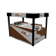 Indoor Ice Cream Kiosk With Top Design