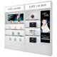 Best Selling Cosmetic Beauty Display Cabinet Skin-care Products Wall Display Custom Makeup Display Case