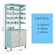 Practical metal medicine display rack