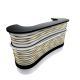 Attractive curved reception desk design beauty salon shop reception counter with factory price