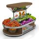 Market Retail Display Counter 
