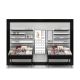 Upscale Cosmetic Shop Indoor Furniture Wall Makeup Showcase New Interior Design