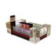 wooden cellphone accessories kiosk