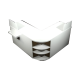 Elegant white pharmacy checkout pharmacy shop counter with factory price
