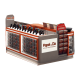 phone accessories display kiosk 