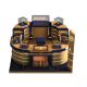 Special design for mall perfume kiosk | elegant style showcase for sale