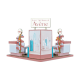 cosmetic kiosk