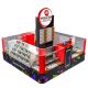Popular phone display kiosk mobile phone accessories display booth electronic display counter