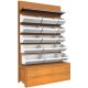 Wood Candy Display Rack / Shelves / Stand  with Classical Style for Candy Store