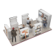 shoe display booth 