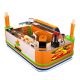 Factory price orange juice bar counter|fresh juice kiosk with ice cream display for sale 