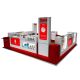 Eye-catching mobile phone repair booth with phone case display cabinet
