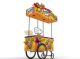 Outdoor Biscuit Trolley | Portable Snack Cart For Sale