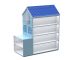 Unique House Shape Toys Store Display Cabinet Funny Toys Shelf