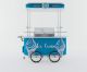 Fancy ice cream cart mobile food trolley design used at outdoor for sale