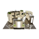 High-end Beauty Kiosk Retail Special Beauty Display Kiosk Skin Care Products Counter