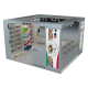 4m by 3m watch display booth watch display counter with cabinet for sale 