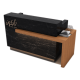 1.8m by 0.8m office reception desk wooden reception counter with factory price for sale 