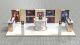 6m by 3m wine display kiosk retail wine booth used in shopping mall 
