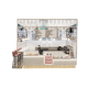 12ft by 10ft modern cafe kiosk design cupcake display booth design for sale 