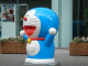 Doraemon Fiberglass Sculpture