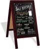 Durable Wooden A Frame Sign Coffee Shop Promotion A Sign
