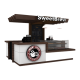 12ft by 8ft sweet donut kiosk mall snack food booth in mall for sale 