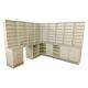 Modern Pharmacy Wall Display Cabinet