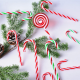 New Christmas Decoration Christmas Tree Pendant Candy Cane Party Supplies Christmas Cane Ornament
