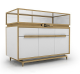 Unique High-end Jewelry Display Cabinet Modern Jewelry Display Stand Design