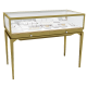 High-end Stainless Steel Jewelry Display Showcase Modern Durable Display Cabinet